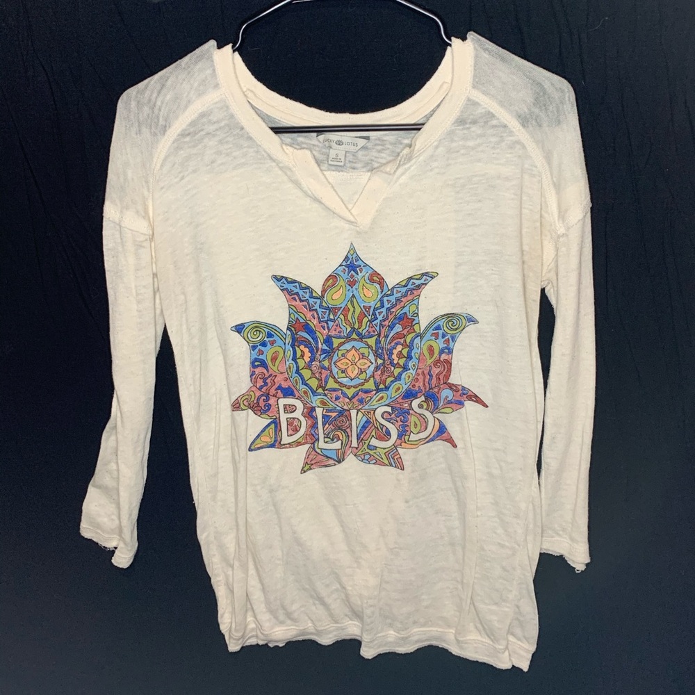 “Bliss” Split Back Top